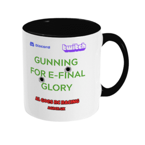 Two Toned Mug GUNNING FOR E-FINAL GLORY